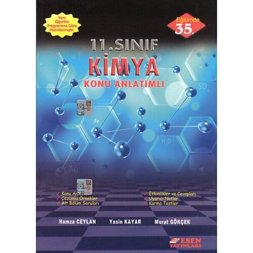 Blowing 11. Grade Chemical Subject Anlatımlı Collective Blowing Publishing-Training (TURKISH)