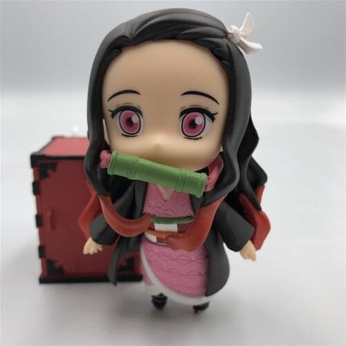 Demon Slayer Kimetsu No Yaiba Kamado Nezuko 1194 Tanjirou 1193 Zenitsu Agatsuma 1334 PVC Action Figure Collectible Model Toy
