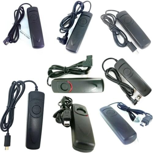 Shutter Cable for Canon Nikon Sony Fujifilm Olympus Pansonic replace RS-60E3 RS-80N3 MC-DC2 MC-30A RM-VPR1 RM-S1AM RM-UC1 RR-90
