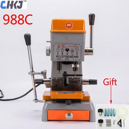 CHKJ 988C Key Machine For Car Key Vertical Key Cutting Machine for Making Car Door Keys Locksmith Suppliers Tools
