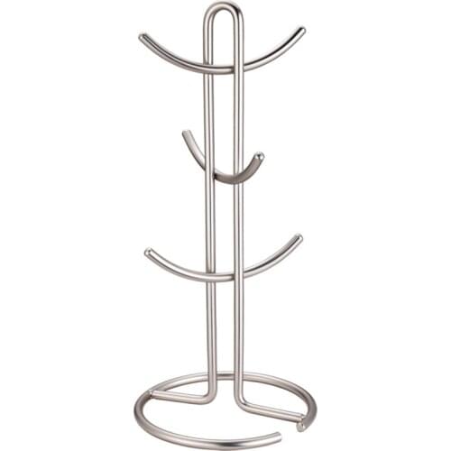 Creative hanging cup rack glass rack kitchen wrought iron cup holder red wine glass upside down drain rack