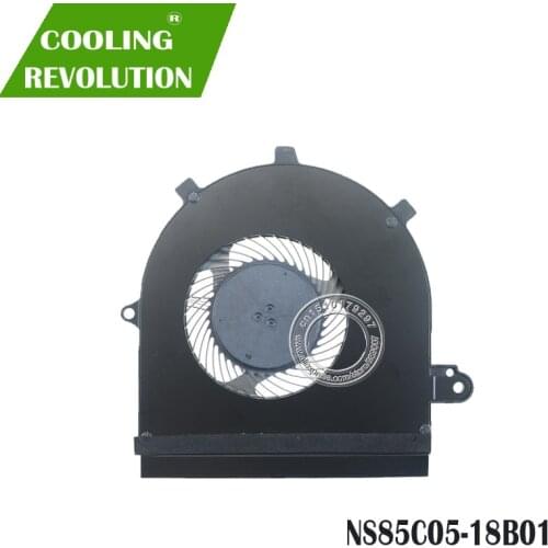 Laptop CPU Cooling Fan NS85C05 DC05V 0.50A -18B01 4PIN for Dell Inspiron 17 7786 2-in-1 DP / N 0GCN3G 023.100DI.0011