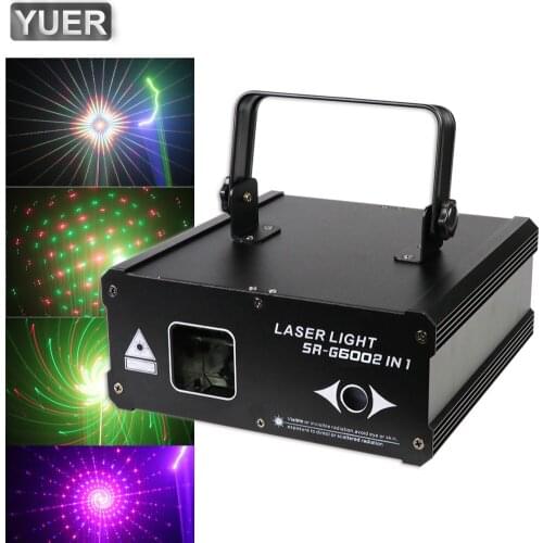Mini Scan Starry Sky 2IN1 Laser Light RGB Disco Lamp DJ LED Laser Stage Projector Wedding Birthday Party Lamp Lights