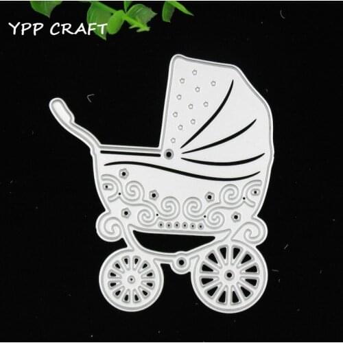 YPP CRAFT Baby Wagon metal die cuts metal die cutting dies scrapbooking for cutting machine