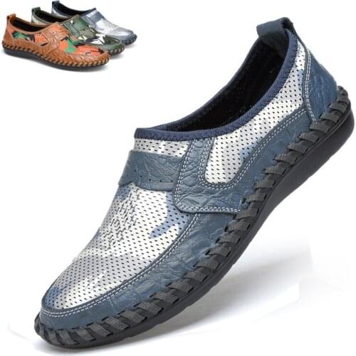 2019 Spring Breathable Casual Shoes for men Mesh man Sapatos Homens Light Flats men Shoes Foot Big Size 45 46
