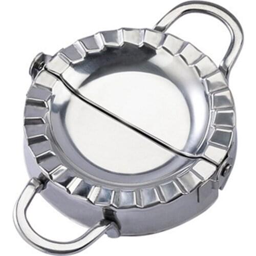 Stainless Steel Dumplings Mold Manual Dumpling Moulds Device Pack Dumpling Clip Machine Creative Kitchen Gadgets