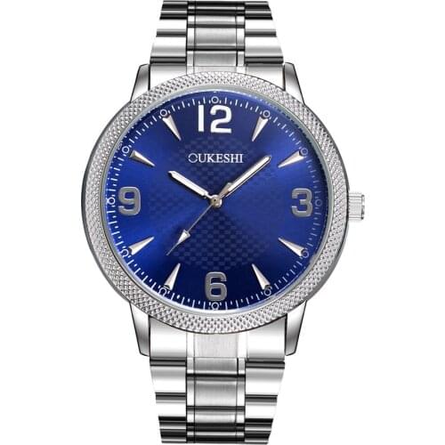 OUKESHI New Arrive Fashion Casual Men Quartz Watch Simple Digital Scale Men Business Wristwatch Clock Hours Watches Reloj Mujer