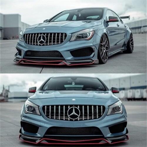 Suit For Benz Mercedes Cla W117 Cla220 Cla260 Cla45 Modified Carbon Fiber Front Side Skirt and Rear Lip