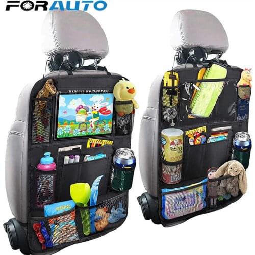 New Car Organizer Protector Hanging Storage Bag Organizer Multi-Pocket Car Auto Phone Pocket Pouch Car Back Seat For Kids