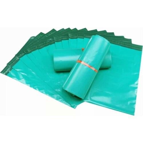 7 Size Green Poly Mailer Plastic Shipping Mailing bags Envelopes Poly Pouches Strong Plastic Seal Postage Bags office