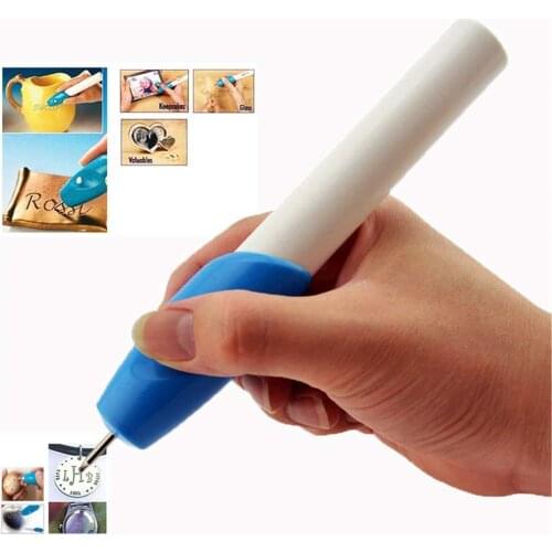 Portable Engraving Pen Electric Carving Pen Machine DIY Engraving Carving Tool for Scrapbooking Jewellery Glass Wood