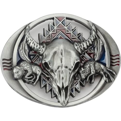 Tauren Belt buckle smooth hollow head