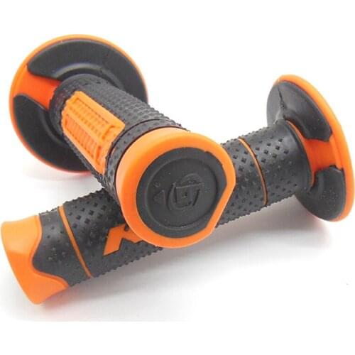 7/8"22mm Motorcycles Rubber Handle Bar Grips Motocross HandleBar For SIX DAYS 500 505 525 530 EXC XC-W SX-F XC-F SX-R/EXC-R