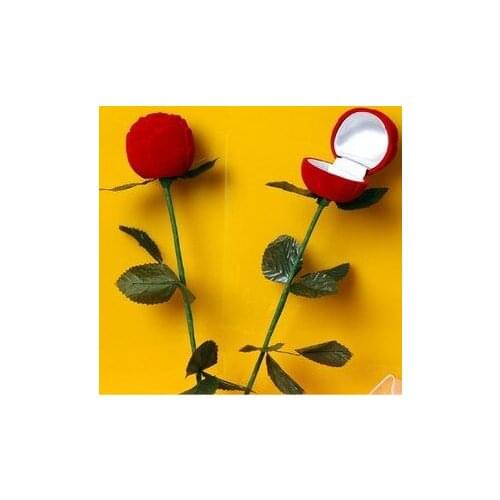 Rose to Ring Box / close-up magic gimmick tricks props accessories
