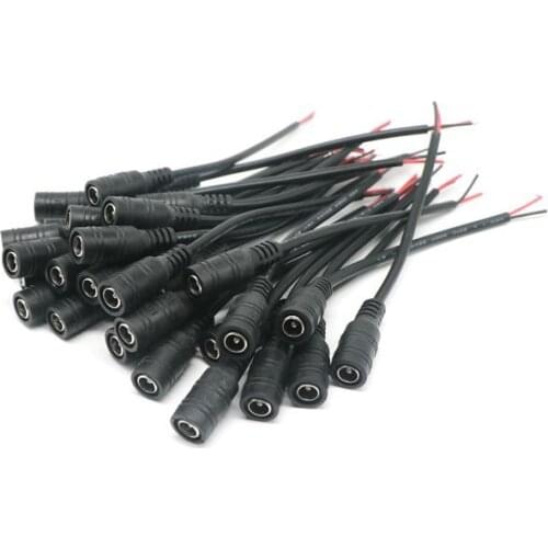 SZYOUMY DC Female Or Male Cable Wire Connector for 2835 5050 Led Strip Lighting