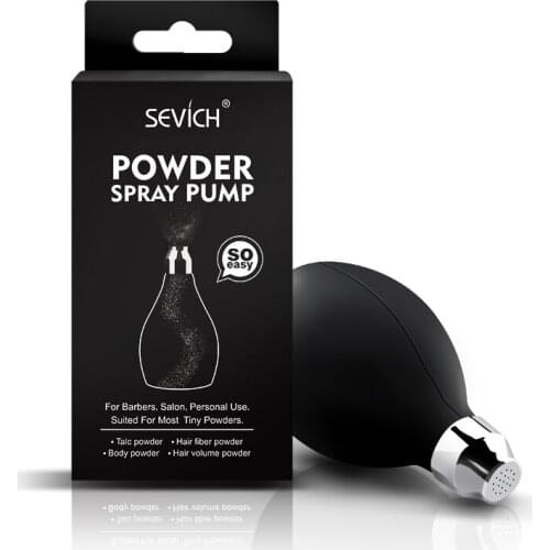 Sevich 1 pcs Hair Building Fiber Spray Applicator Rubber Sprays For Hair Loss Product Applicator Hair Spray Pump Tool Easy Usage