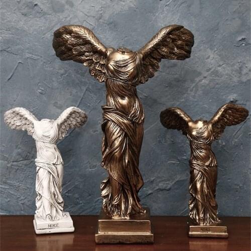BUF Home Decoration Accessories Fashion Abstract Goddess Statue Sculpture Home Ornaments Handmade Gift Goddess Sculpture