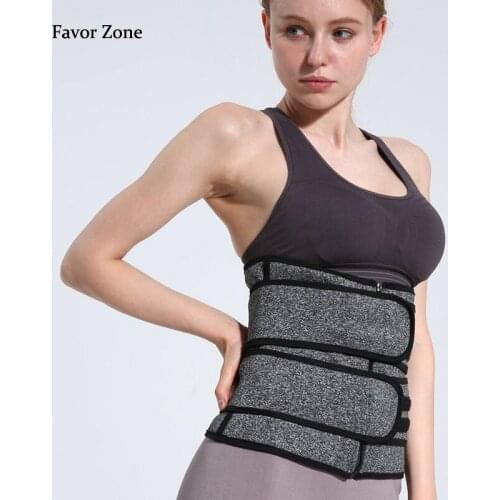 Waist Trainer Slimming Cincher Body shaper Women Sauna Sweat Strap Weight Loss Tummy Control Belt corset Fitness shapewear Faja