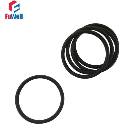 200pcs 3.5mm Thickness O Rings Gasket Washer NBR 12/13/14/16/17/18/19/20/21/22/23mm OD Black Rubber O-ring Sealing