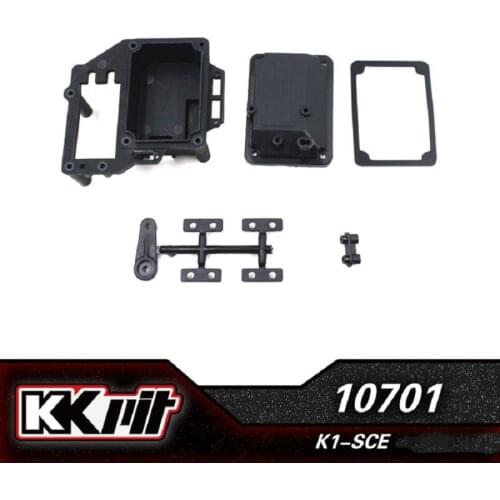 KKPIT K1-SCE Waterproof Receiver Box And Steering Seat Kit 10701 Short-Course Truck Parts