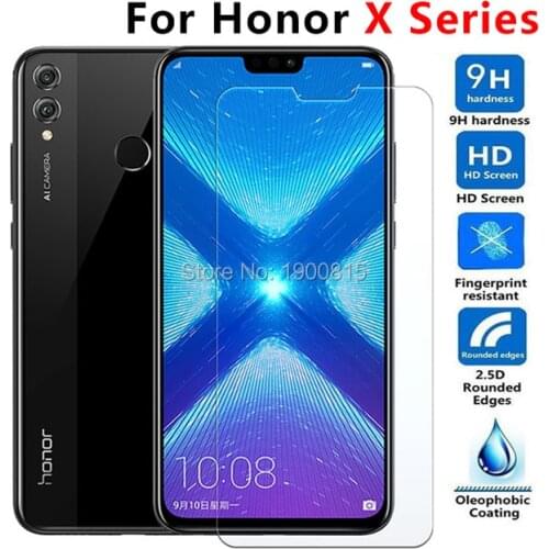 Tempered Glass For Huawei Honor 8x 7x 6x 5x 4x 3x Protective Glas Screen Protector On 3 4 5 6 7 8 X X8 X7 X6 X5 X4 X3 Honor8x 9h