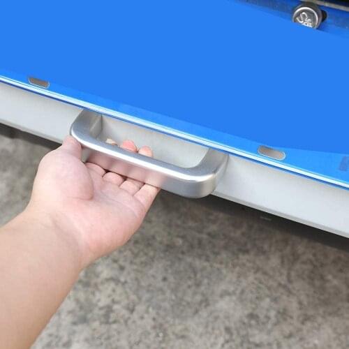 Aluminum Alloy Car Replacement Parts Tail Door Grab Handle Trim Accessories For LADA NIVA