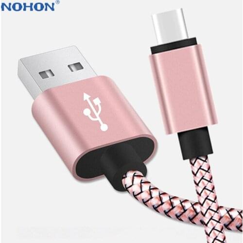 Data USB Type C Charger Cable For Galaxy S8 S9 S10 e Plus Huawei P20 P30 Lite Pro Oneplus Origin Fast Charging Type-C TypeC Cord