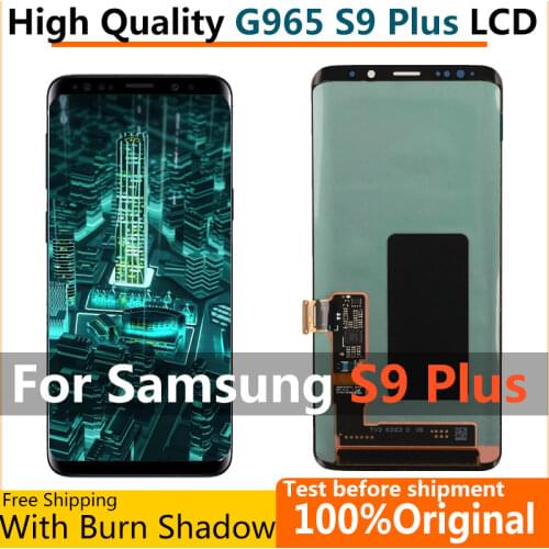 Big dot big burn big line Have a line AMOLED Test For Samsung Galaxy S9 G960 S9+ G965F G965W Touch Screen Digitizer LCD Display
