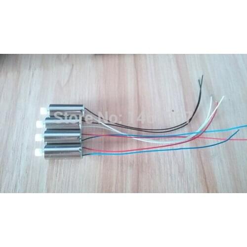 4pcs/lot CW CCW Motor with gear Spare Parts for DFD F181 Mini Phantom 2 Drone