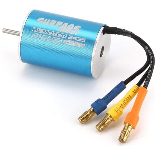 SURPASSHOBBY 2435 4500KV Sensorless Brushless Motor For 1/16 1/18 RC Remote Control Car DIY Spare Part Accessories