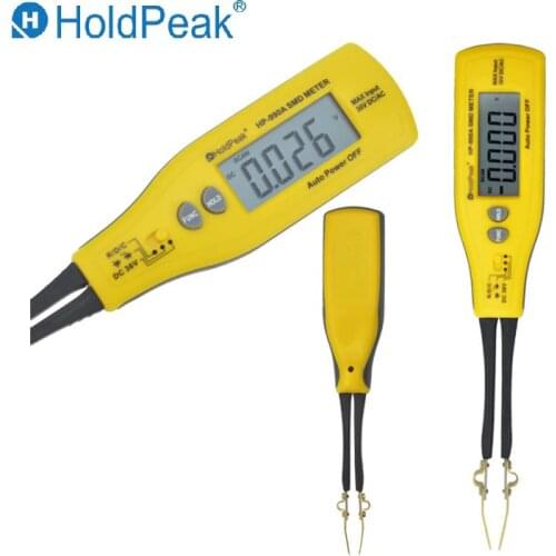 HoldPeak HP-990A DC Vlotage Resistance Capacitance SMD Tester Meter SMT component Digital Multimeter Multimetro Diagnostic-tool