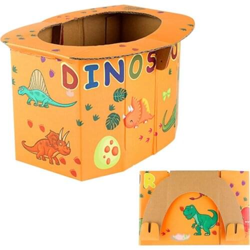 Baby Childrens Folding Toilet Outdoor Portable Travel Trash Can Potties Infant Portable Folding Potty Seat Outdoor Boys Girls