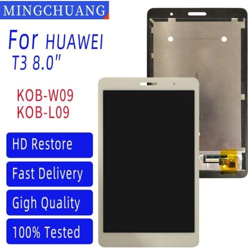 For Huawei Mediapad T3 8.0Inch KOB-L09 KOB-W09 LCD Display and with Touch Screen Digitizer Assembly