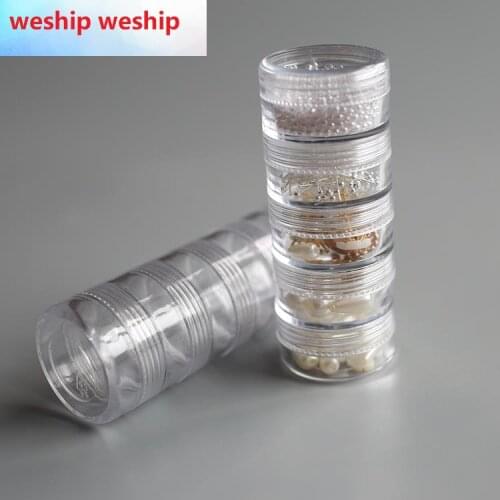 DIY small accessories plastic Storage Box Can be removed size:3.8*10cm