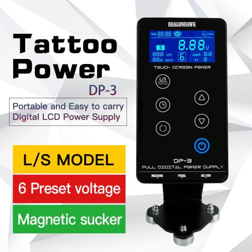 DRAGONHAWK Power Supplies For Tattoo Machines