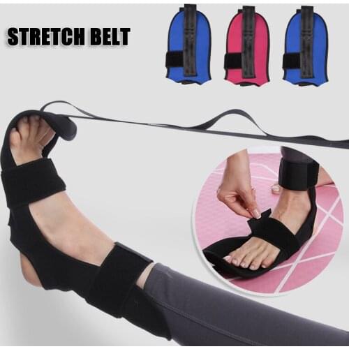 Yoga Flexibility Stretching Leg Stretcher Strap for Ballet Cheer Dance Gymnastics Trainer Yoga Flexibility Leg Stretch belt