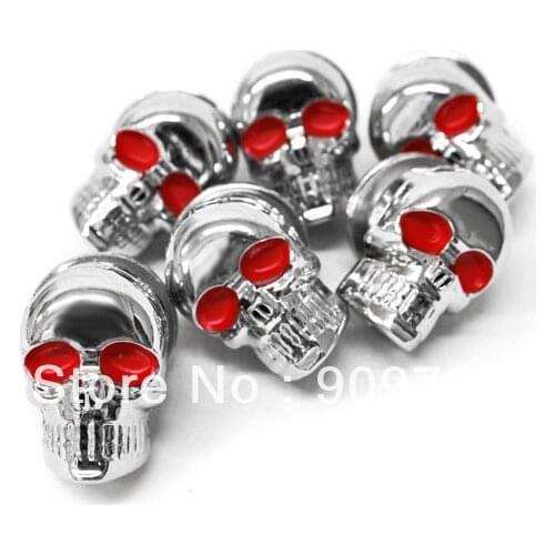 6 Pcs Skeleton Skull Bolt Nuts Screws For Yamaha Royal Star Venture Royale Deluxe Victory V92C V92SC V92TC Deluxe Classic Custom