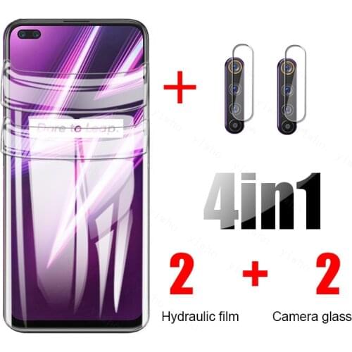 Realme6Pro Hydrogel Film for Oppo Realme 7 6 Pro 7 5G 6i 7i Screen Protector Back Camera Glass on Realmi 6 Pro Front Safety Film