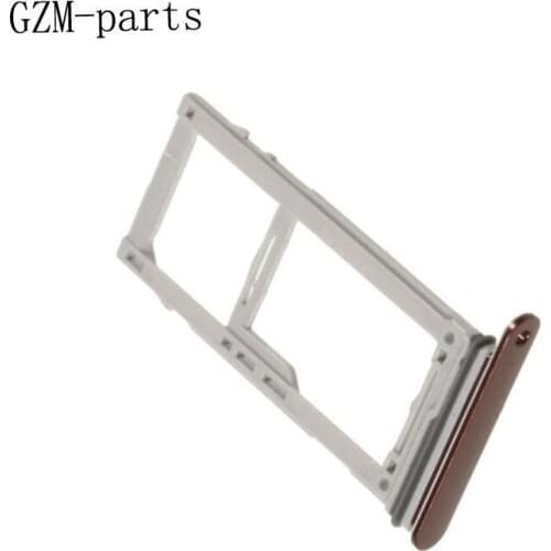 GZM-parts 20pcs/lot For Samsung Galaxy Note 9 SM-N960 Single/ Dual SIM Card And Micro SD Memory Card Tray Holder