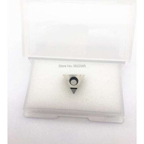 KLOT 2PCS TCGW16T3 TCMT TCGT PCD/CBN Diamond Tipped Turning Insert CNC Lathe