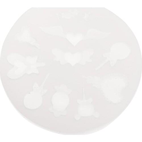 Lollipop Candy Shapes Silicone Mold Cake Jelly Chocolate Tools Decoration Baking