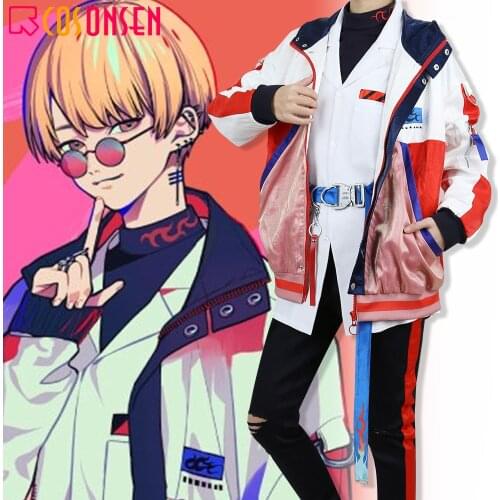 Paradox Live Yeon Hajun Cosplay Costume HIPHOP Anime Suit COSPLAYONSEN Custom Made Full Set