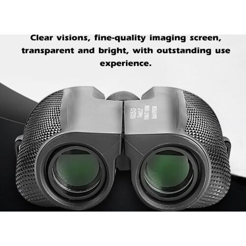 10X25 Powerful Binoculars Professional HD Pocket Waterproof Observation Telescope Hunting Optical BAK4 Prism Camping Equitment
