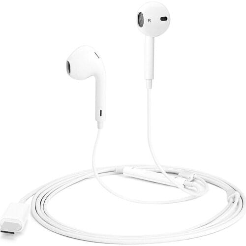 Type-C Interface Earphones Wired Control With Microphone