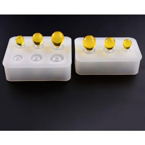 Silicone Egg Molds Epoxy Resin DIY Jewelry Making Tools Pendant Eggs Handmade Crafts Gifts Creative Necklace Cake Decoration