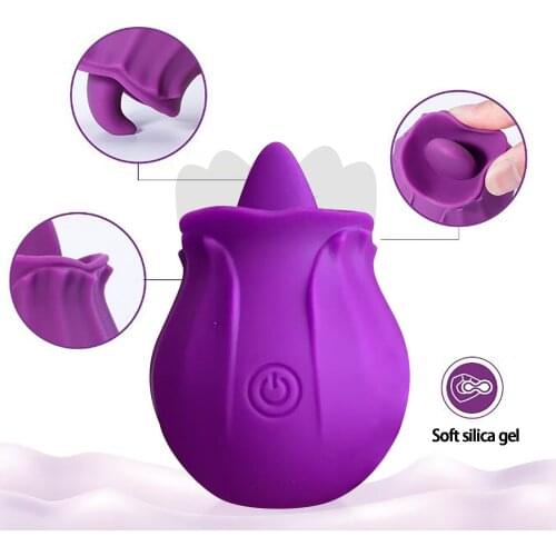 Rose Shape Vagina Sucking Vibrator Intimate Good Nipple Sucker Oral Licking Clitoris Stimulation Powerful Sex Toys for Women 18