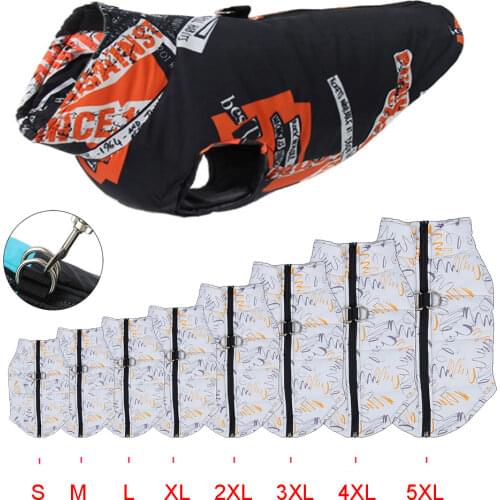Waterproof Dog Clothes for Small Dogs Winter Warm Pet Dog Coat Large Dog Clothes Puppy Pug Vest French Bulldog Chihuahua Jacket