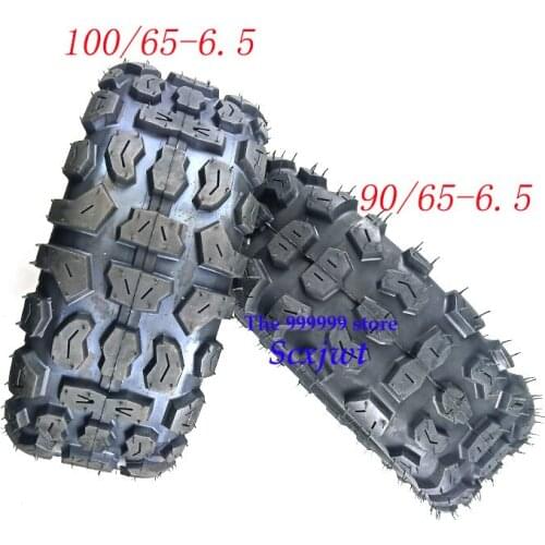 11inch 100/65-6.5 Tire Vacuum Tubeless Off Road Tyre for Dualtron Electric Scooter 90 / 65-6.5 Widened Wear-resisting Tire Parts