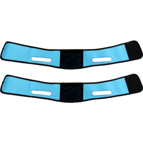 2 Elastic Face Shaper Belt V Line Face Slimming Half Strap Slimmer Slim Band Face Lift Belt V Face Shaper