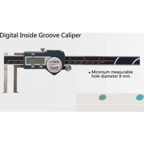 8-150 mm inside digital electronic Digital Inside Groove Caliper with Knife Edge micrometer digital vernier caliper